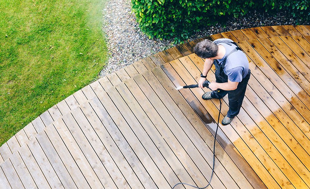 Deck and Patio Cleaning